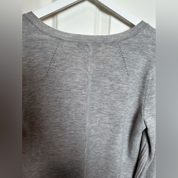 Rag & Bone Heather Gray Knit Top - Picture 5 of 6